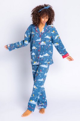 Pj set-flannel--Ski